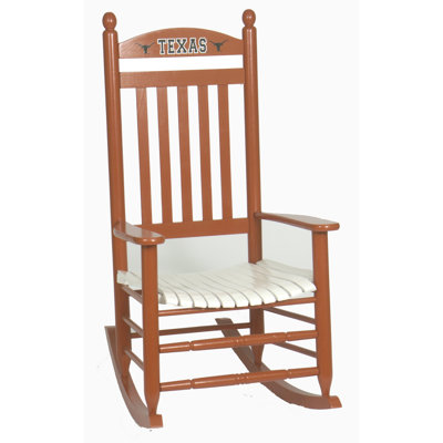 Collegiate Rocking Chair NCAA Team: University of Texas image