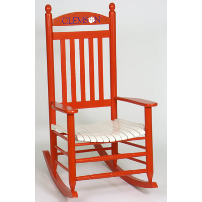 Collegiate Rocking Chair NCAA Team: Clemson University image