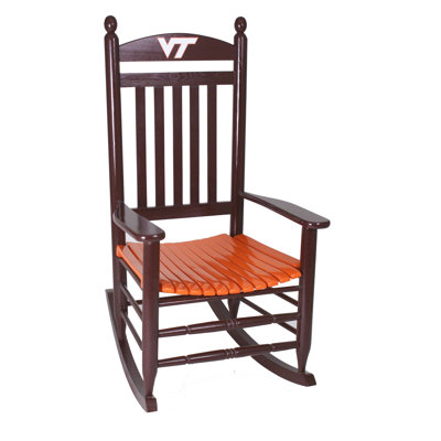 Collegiate Rocking Chair NCAA Team: Virginia Tech image
