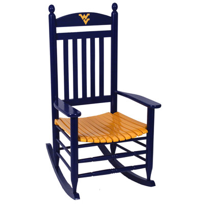 Collegiate Rocking Chair NCAA Team: West Virginia University image