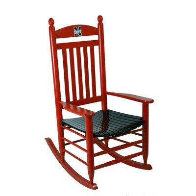 Collegiate Rocking Chair NCAA Team: University of Nebraska image