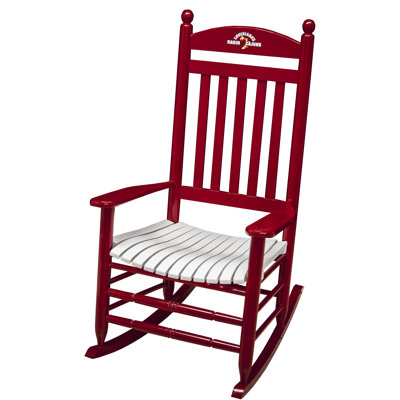 Collegiate Rocking Chair NCAA Team: University of Louisiana - Lafayette image