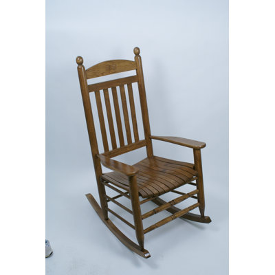 Collegiate Rocking Chair NCAA Team: University of Illinois image