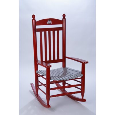 Collegiate Rocking Chair NCAA Team: Ohio State University image