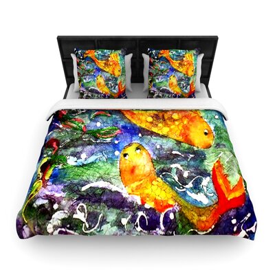 Where To Buy Fantasy Fish Woven Comforter Duvet Cover Size Twin