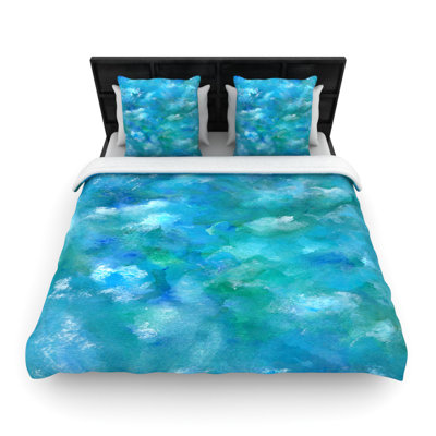 Where To Buy Ocean Waters By Rosie Brown Woven Duvet Cover Size Queen