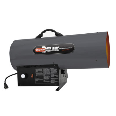 150,000 BTU Portable Natural Gas Forced Air Utility Heater with Continuous Electronic Ignition 150,000 BTU Portable Natural Gas Forced Air Utility Heater with Continuous Electronic Ignition