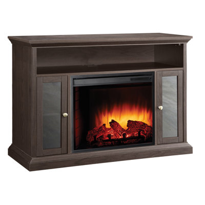 Pleasant Hearth 238-04-48M Riley Media Cabinet and 23 ...