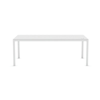 Elusive Dining Table Top Finish White