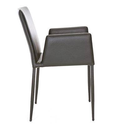Frame Eco Leather Arm Chair Upholstery: Eco Leather Frame Eco Leather Arm Chair Upholstery: Eco Leather