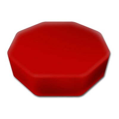 Red Octagon Vibrating Childrens Pillow image