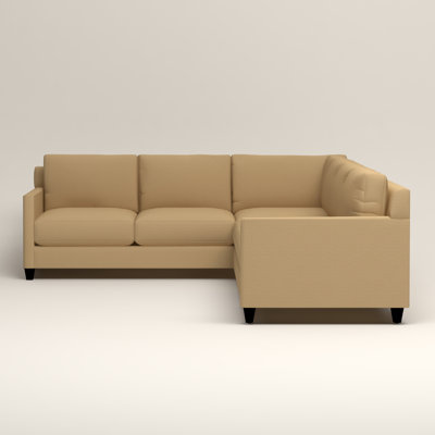 Birch Lane GVMMFSMDSOTGMBY Kerry L-Shaped Sectional Upholstery
