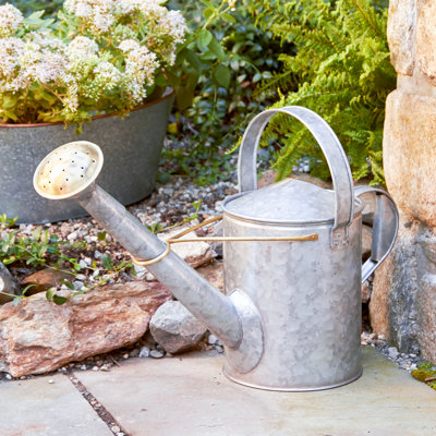 Galvanized Watering Can Galvanized Watering Can