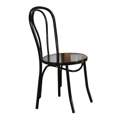 Vintage Inspire Side Chair Finish: Black