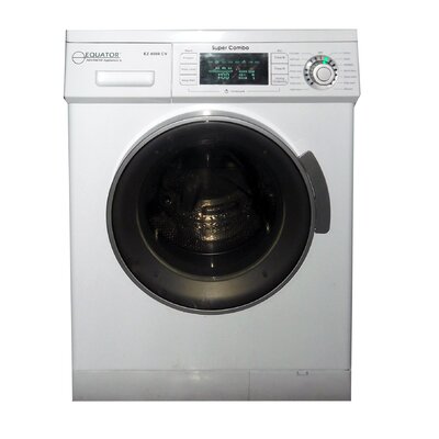 Super Combination Washer and Electric Dryer Finish: White image
