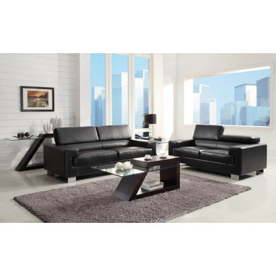 Woodhaven Hill 9603BLK-3 / 9603WHT-3 Vernon Living Room Collection