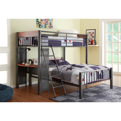 Woodbridge Home Designs Division Twin Over Full Loft Bed C3119UG-2