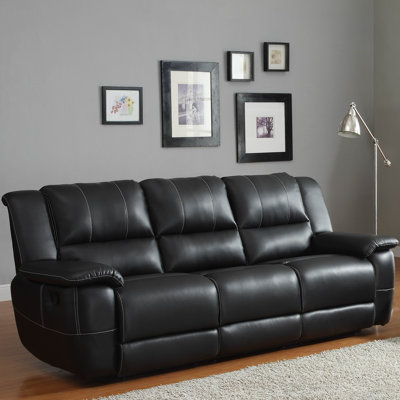 Woodhaven Hill 0889CML-4 Cantrell Double Reclining Sofa