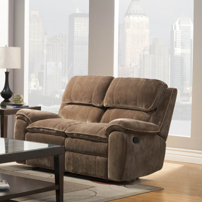 0877DQ-3 HE7148 Woodhaven Hill Reilly Double Reclining Loveseat Upholstery