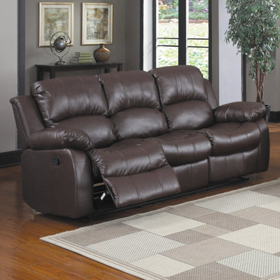 0811CSX-4 HE5274 Woodhaven Hill Cranley Reclining Sofa