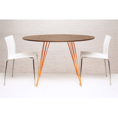 Williams Dining Table Finish Orange