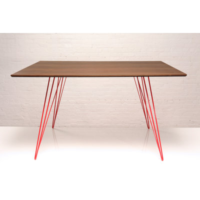 Williams Dining Table Finish Red
