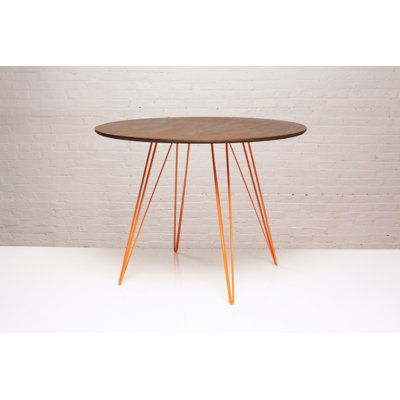 Williams Dining Table Finish Orange