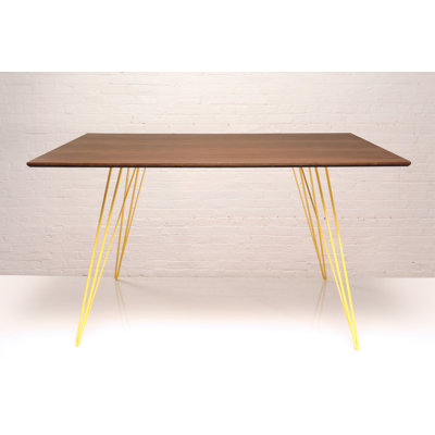 Williams Dining Table Finish Yellow