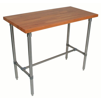 Cucina Americana Counter Height Dining Table Size: 36 inch H x 48 inch W x 30 inch D, Finish: Cherry