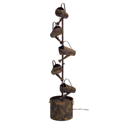 Metal Watering Can Fountain Metal Watering Can Fountain