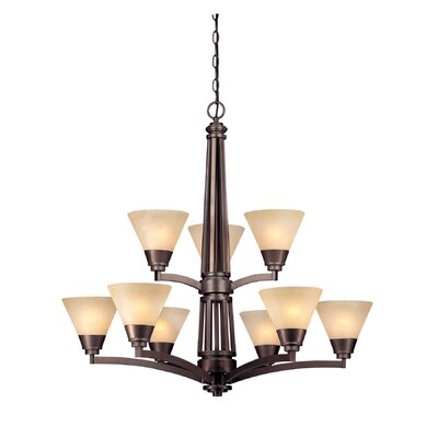 Covina 9 Light Chandelier