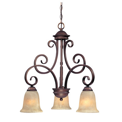 Medici 3 Light Chandelier