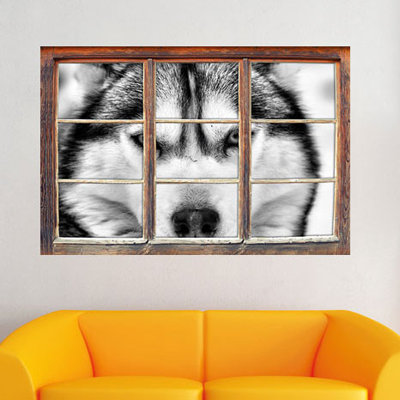 Husky Wall Sticker Husky Wall Sticker