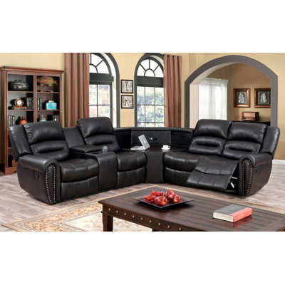 Hokku Designs KUI10196 Ricore Reclining Sectional