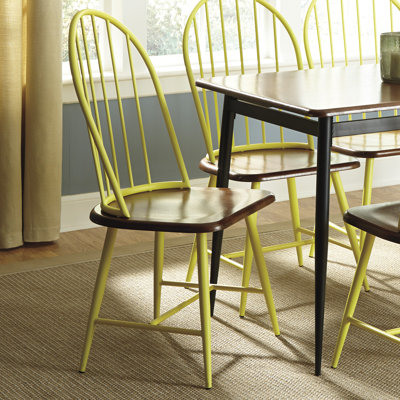 Shanilee Side Chair Finish: Yellow image