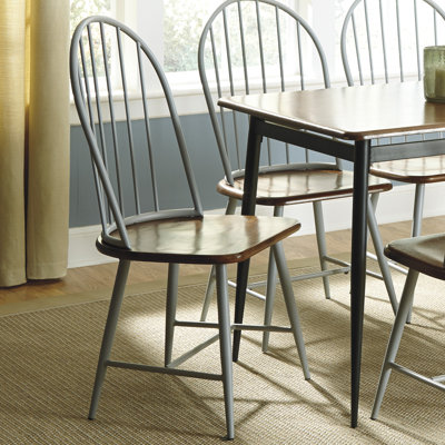 Shanilee Side Chair Finish: Gray image