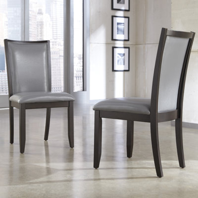 Trishelle Side Chair Upholstery: Gray image