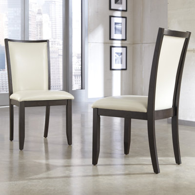 Trishelle Side Chair Upholstery: Ivory image
