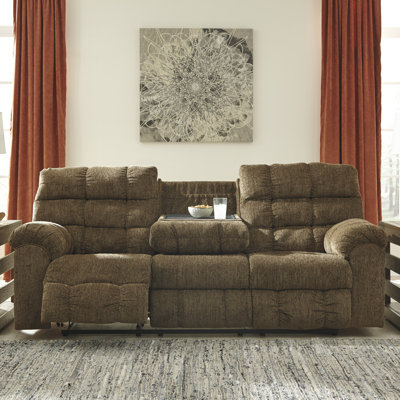 4820089 GNT9574 Signature Design by Ashley Antwan Truffle Reclining Sofa