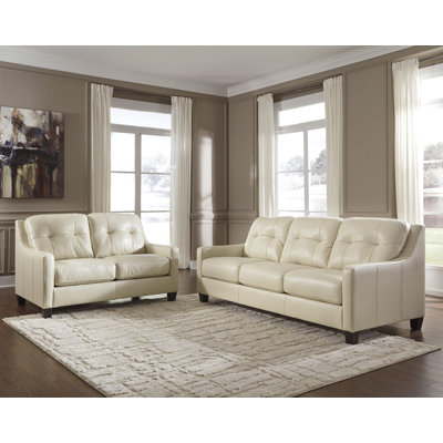 Signature Design by Ashley 5910235 O’Kean Leather Loveseat
