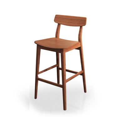 Currant Bar Stool (Set of 2) Finish: Caramelized