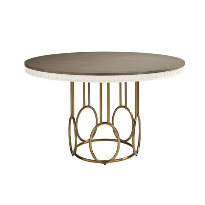 Oasis Venice Beach Round Dining Table Finish: Saltbox White