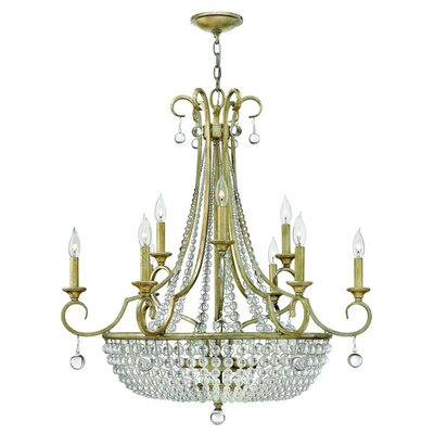 Caspia 12 Light Foyer Inverted Pendant