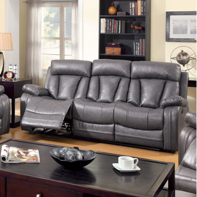 JEG-7087TG KUI5443 Hokku Designs Ryewell Reclining Sofa