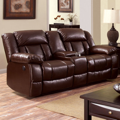 JEG-7425-MW KUI5454 Hokku Designs Genriche Power Motion Reclining Loveseat