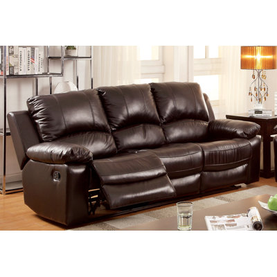 Hokku Designs JEG-7438-TG Luria Reclining Sofa