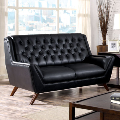 Hokku Designs JEG-7146XI-MW Daine Modern Tufted Loveseat