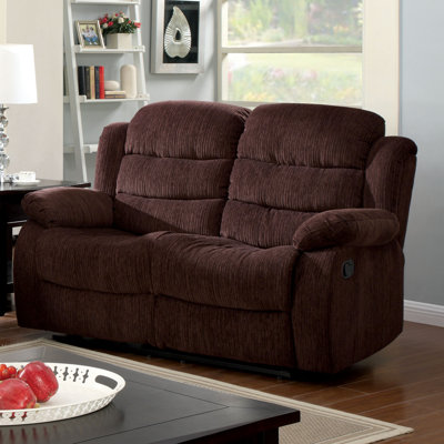 JEG-7284-MW KUI5501 Hokku Designs Fergstein Reclining Loveseat