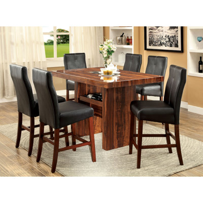 Carroll 7 Piece Counter Height Pub Set