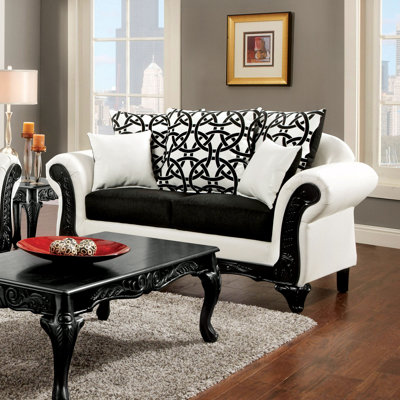 JEG-8711-MW KUI6318 Hokku Designs Reylan Transitional Loveseat